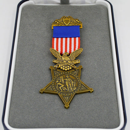 U.S. Medal of Honor MOH Army 1862–1895 Civil War Era – Full-Size Brass Museum Replica