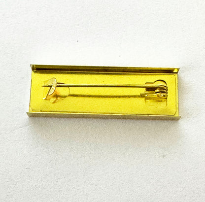 10x Brass Medal Mount Bars for Full-Size Medals – Fits 35–38 mm Ribbons – 10 Pieces
