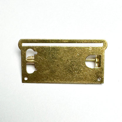10x Medal Ribbon Mounting Bars – 1-Space Brooch Pin – Fits 30–34 mm Ribbons – Brass