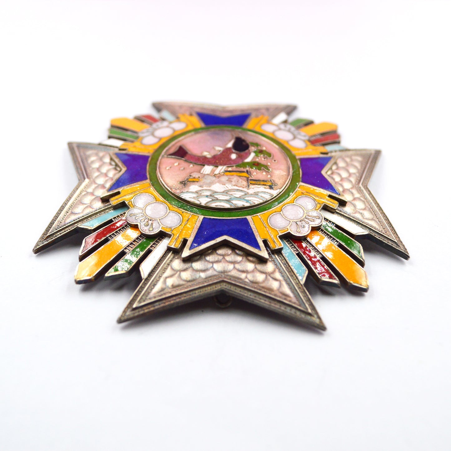 Chinese Republic Order of Weng Tonghe (1830–1904) – Enamel Medal Replica