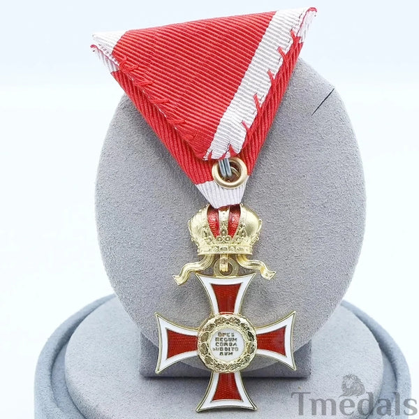 Austria Imperial Order of Leopold Knight Cross Civilian Type Badge Replica