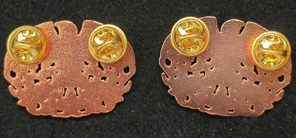 Chinese Qing Imperial Guard Cap Badge & Eagle Collar Insignia Set (3) – Replica