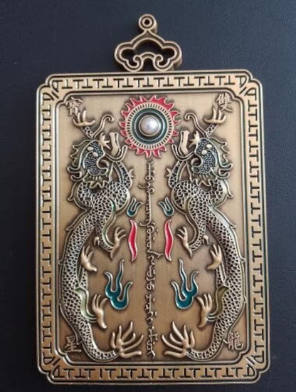 China Medal Badge Chinese Qing Dynasty Order of the Double Dragon copy Replica