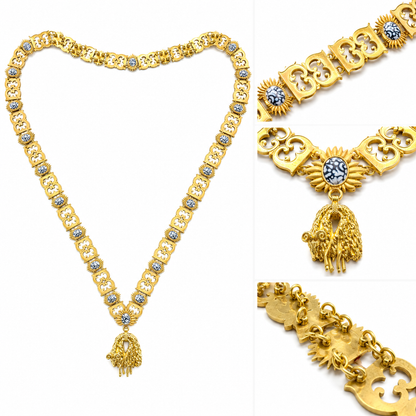 Grand Collar of the Order of the Golden Fleece – Solid Brass Replica