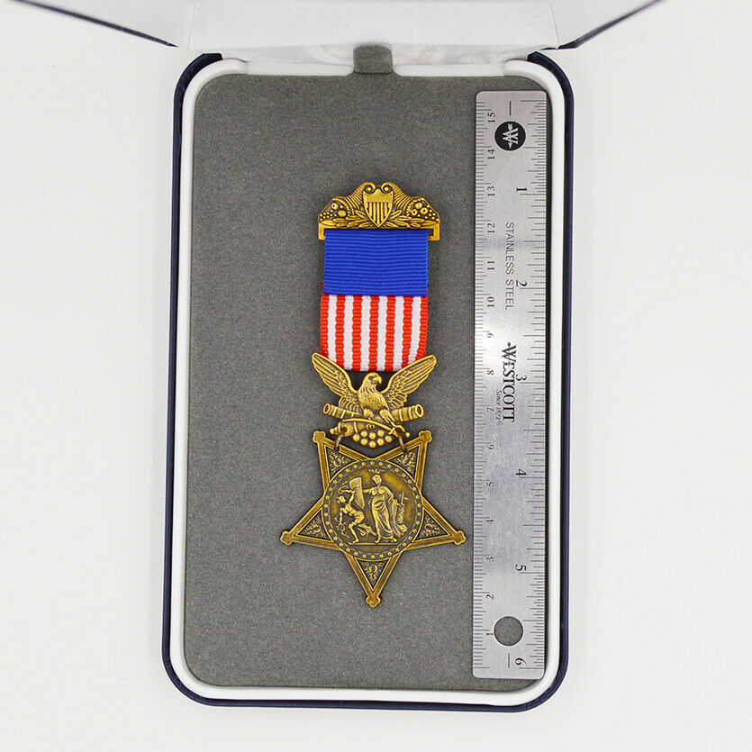 U.S. Medal of Honor MOH Army 1862–1895 Civil War Era – Full-Size Brass Museum Replica