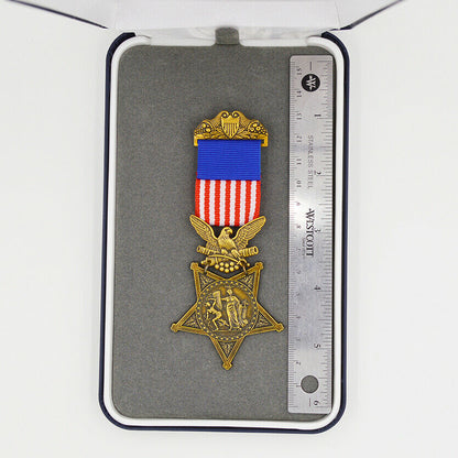 U.S. Medal of Honor MOH Army 1862–1895 Civil War Era – Full-Size Brass Museum Replica