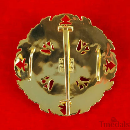 Republic of China Order of Rank and Merit – First Class Medal – Full-Size Museum Replica with Case