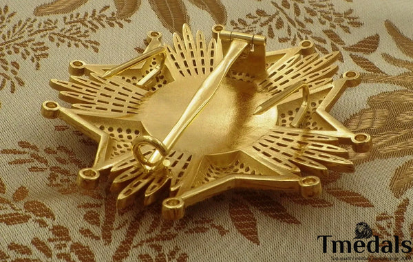 French Legion of Honor / Légion d'Honneur Breast Star in Gold with Diamond Museum Replica Repro