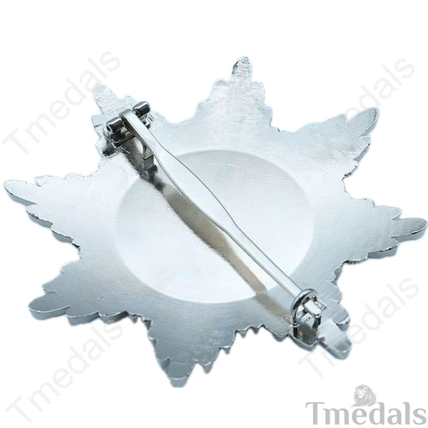 UK British Royal Victorian Order (RVO) Breast Star White Enamel & Gilt Replica