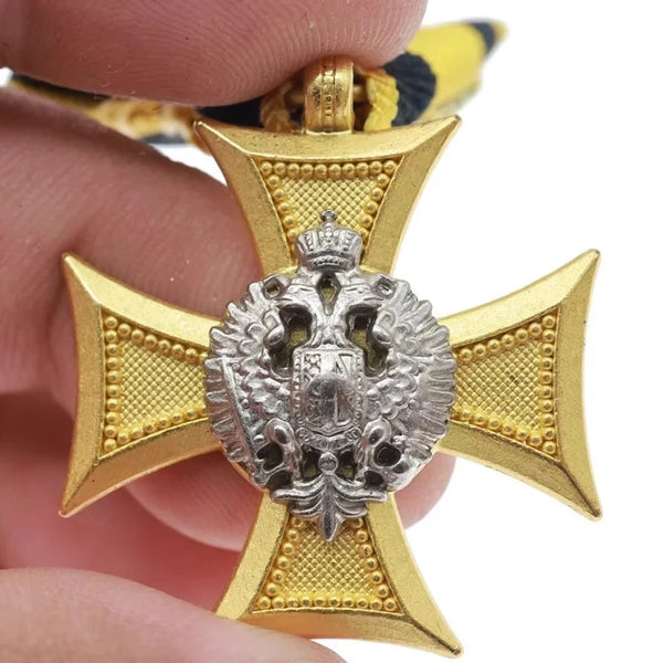 Austria-Hungary Officer’s Long Service Cross, 1st Class (25 Years) Replica