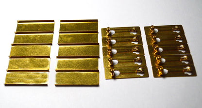 10x Medal Mount bar for Full-Size Medal with 31 32 33 mm Ribbn
