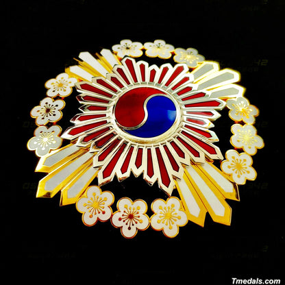 Korea – Order of the Plum Blossoms, I Class Grand Cordon Breast Star (Replica)