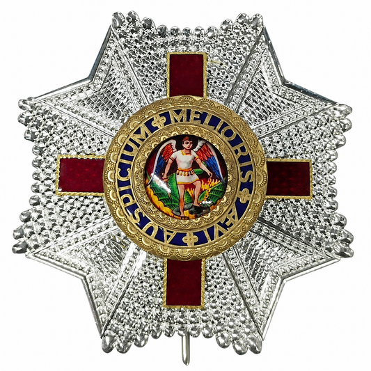 British Order of St. Michael and St. George Star Badge – Premium Museum Replica