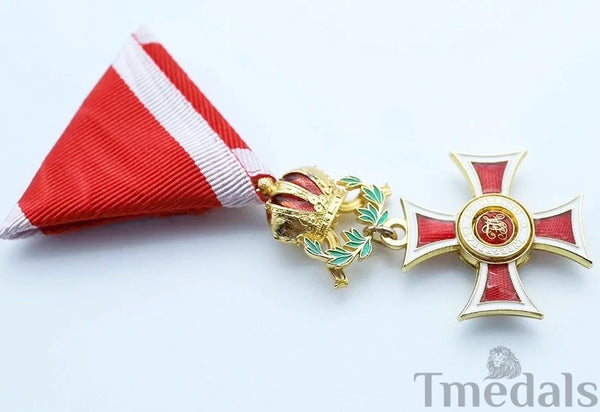 Austria Imperial Order of Leopold Knight Cross w/ War Decoration Ribbon Replica