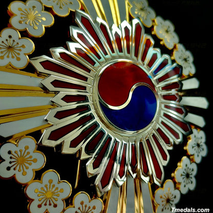 Korea – Order of the Plum Blossoms, I Class Grand Cordon Breast Star (Replica)