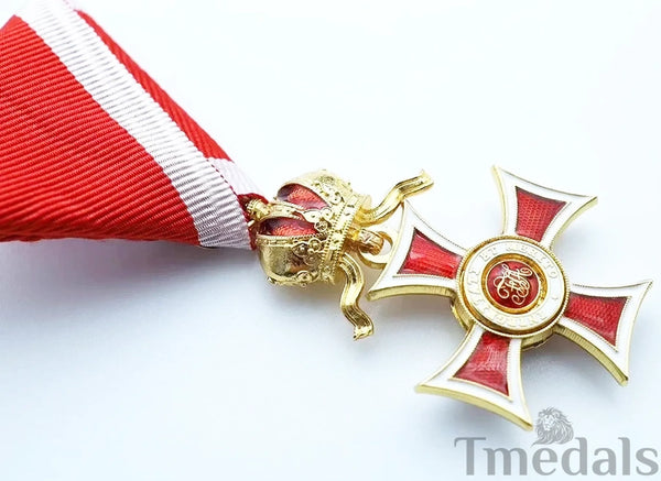 Austria Imperial Order of Leopold Knight Cross Civilian Type Badge Replica