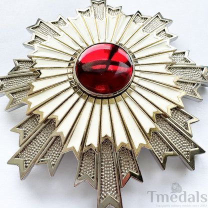 WWII Japanese Japan Order Of The Rising Sun; 1St Class Breast Star replica copy repro