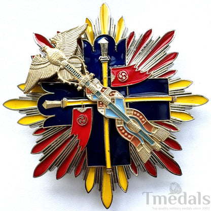 WWII Japanese Japan ORDER OF THE GOLDEN KITE Breast Star replica copy repro
