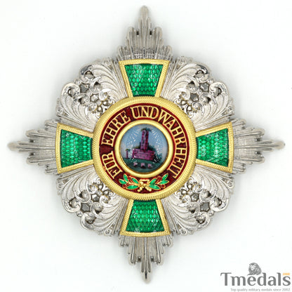 German Order of the Zähringer Lion, Commander Breast Star without Swords Replica