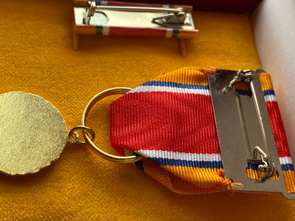 Republic of China Order of Victory Against Japanese Aggression WWII – Full-Size Museum Replica with Case
