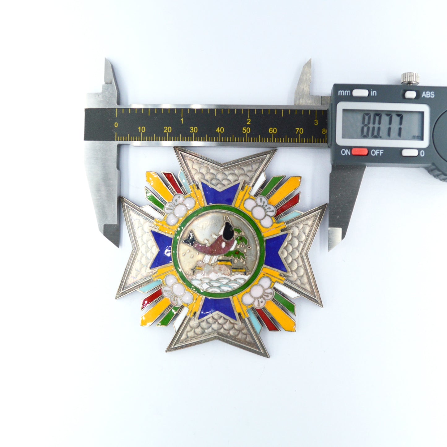 Chinese Republic Order of Weng Tonghe (1830–1904) – Enamel Medal Replica