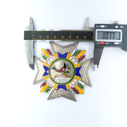 Chinese Republic Order of Weng Tonghe (1830–1904) – Enamel Medal Replica
