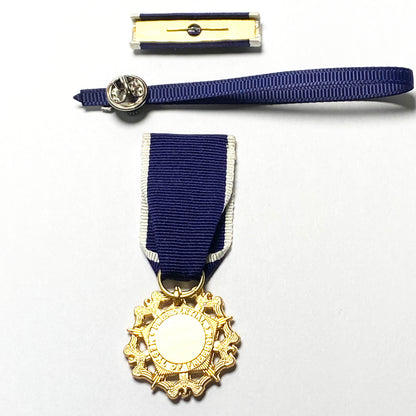 US Presidential Medal of Freedom Mini Medal + Ribbon Bar + Service Ribbon – Replica