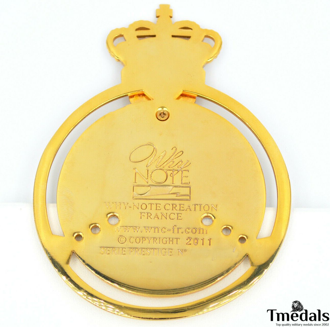 Automobile Club de Monaco (ACM) Gold Badge – 2011 (Original)