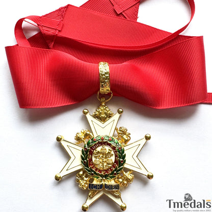 UK Order of the Bath Knight Commander Class Great Britain Medal neck ribbon