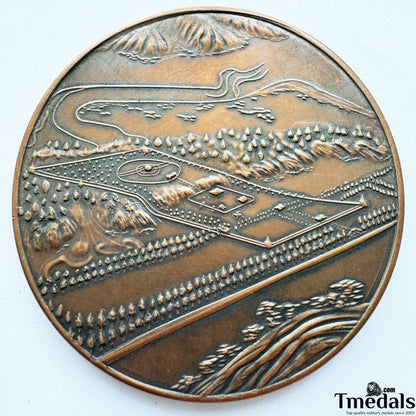 Chinese Order Badge CHINA-REPUBLIC 1928 Zhang zuolin Copper Medal WW12