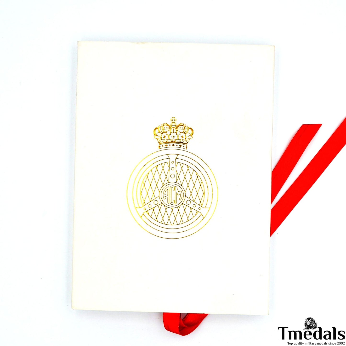 Original Automobile Club de Monaco (ACM) Gold Badge – 2011 Issue, Hard Enamel, 10 × 7.5 cm, Cased