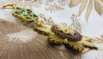 Order of the Illustrious Dragon Full Set with Sash – Japan Manchukuo China Medal Replica