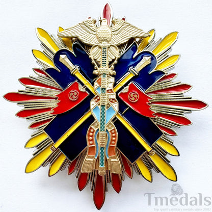 WWII Japanese Japan ORDER OF THE GOLDEN KITE Breast Star replica copy repro