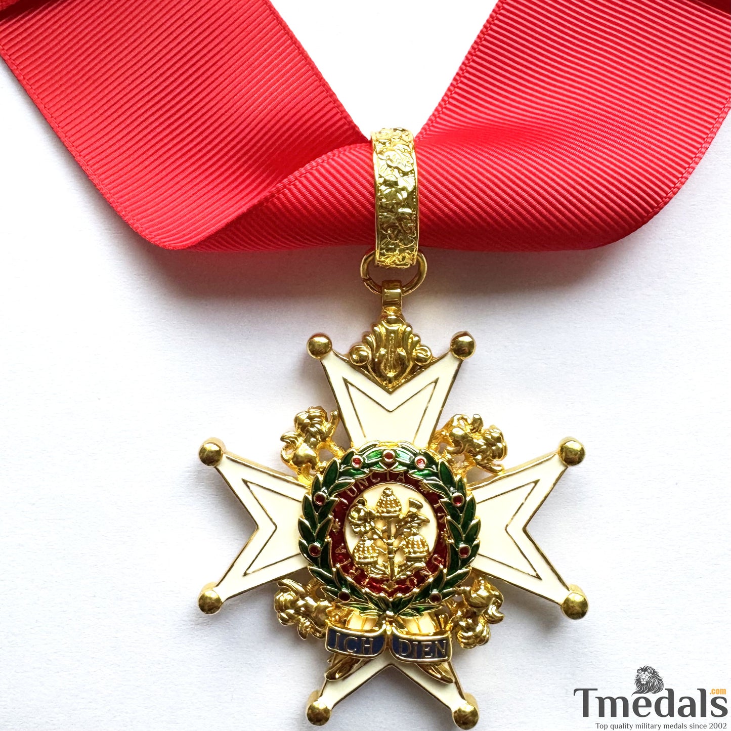 UK Order of the Bath Knight Commander Class Great Britain Medal neck ribbon