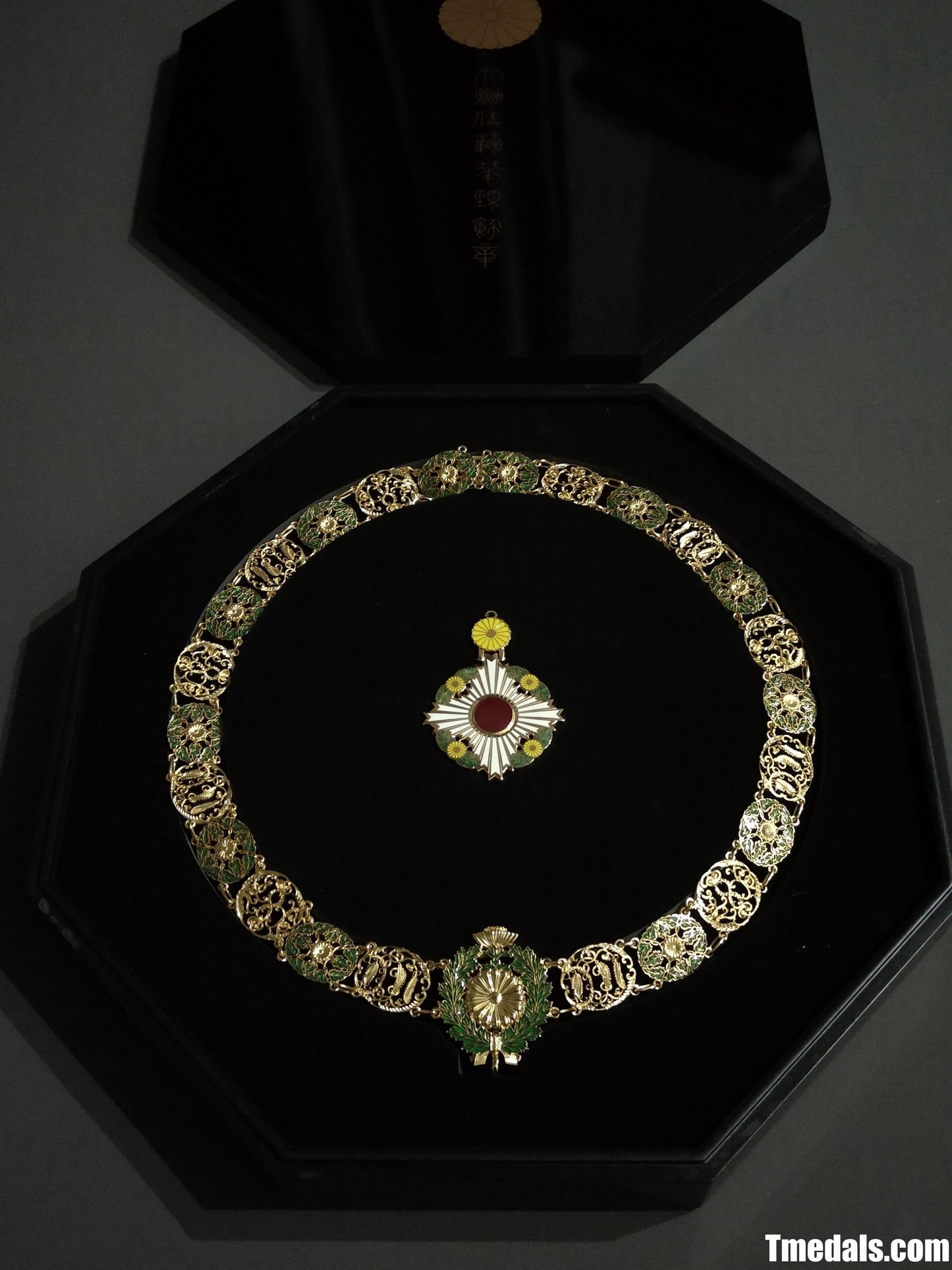 Japan Grand Cordon of the Order of the Chrysanthemum – Full Replica (Copper + Hard Enamel)