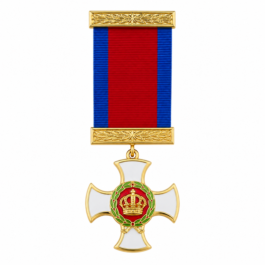 British Distinguished Service Order Medal – Full Size with Ribbon