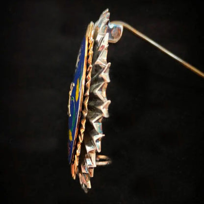 Republic of China Army Officer Academy Badge Warlord Era Replica Sterling Silver Replica