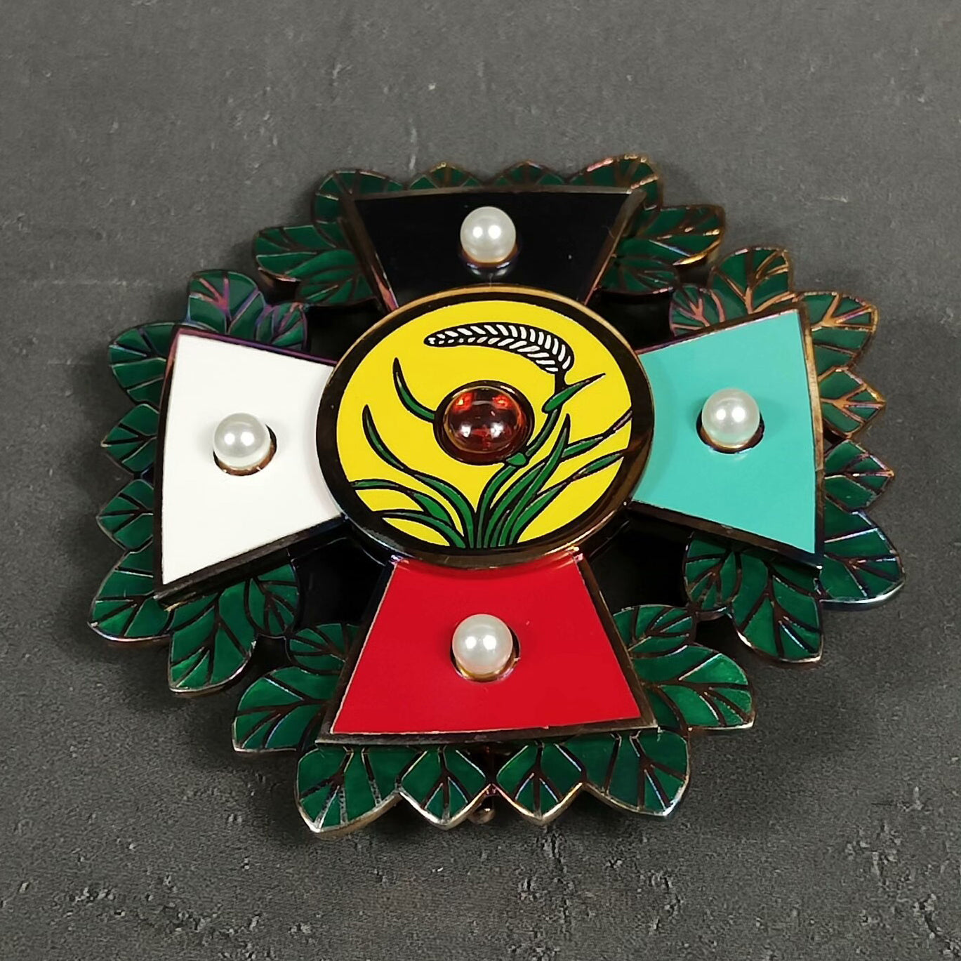Late Qing Imperial Clan Rank Badge Order Medal – “Buru Bafen Fuguo Gong” (不入八分辅国公) | Replica