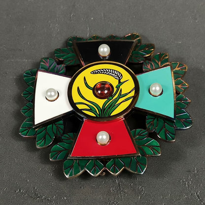 Late Qing Imperial Clan Rank Badge Order Medal – “Buru Bafen Fuguo Gong” (不入八分辅国公) | Replica