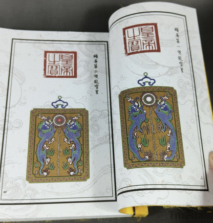 China the collection of Qing Dynasty chinese medals orders badge book