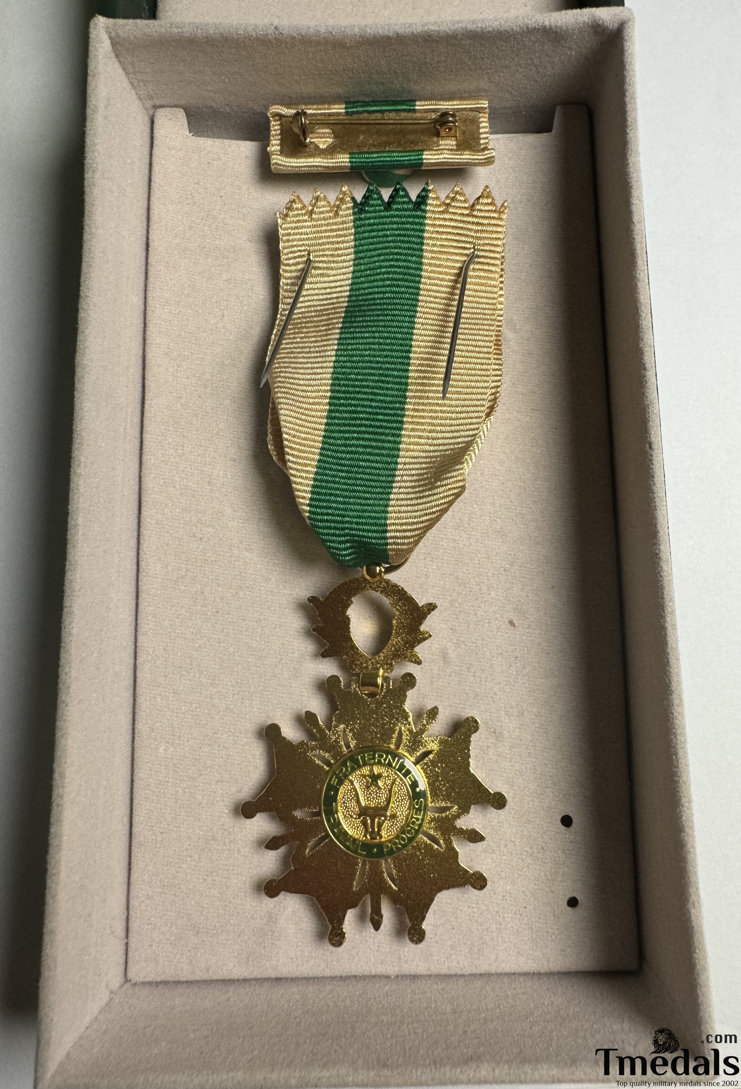 National Order of Niger – Officer Class with Chest Ribbon, Ribbon Bar, and Box (Original)