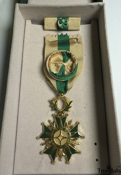 National Order of Niger – Officer Class with Chest Ribbon, Ribbon Bar, and Box (Original)
