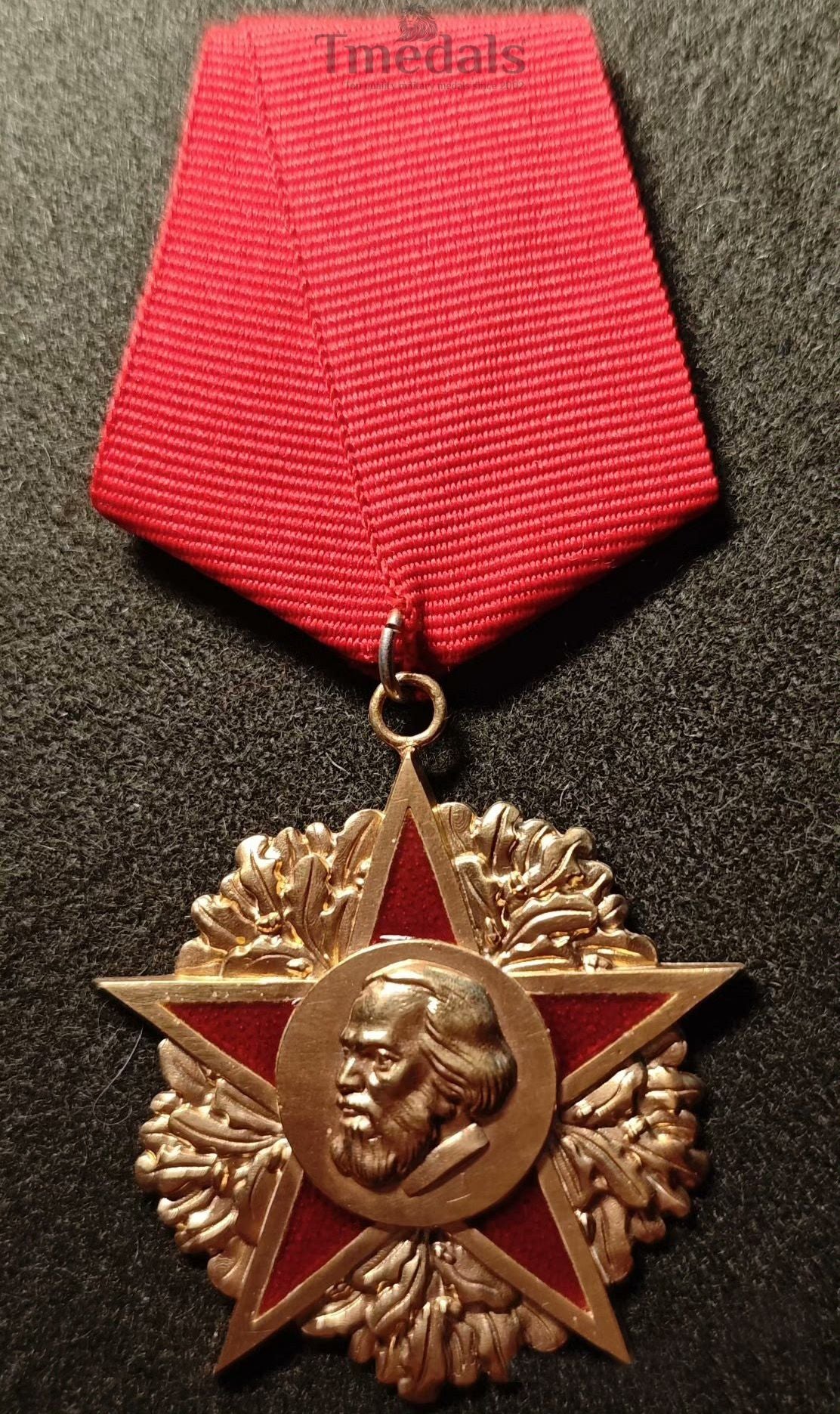 Order of Karl Marx - East Germany DDR Medal Repro - 930 Silver - Museum Quality