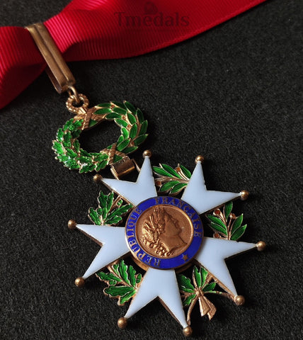 French Legion of Honour – Commander Class Medal (Commandeur) – Pure Silver 🇫🇷 replica