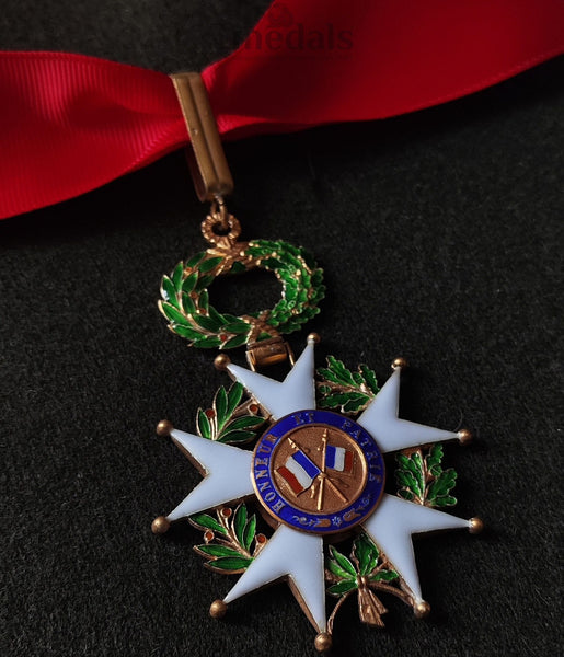 French Legion of Honour – Commander Class Medal (Commandeur) – Pure Silver 🇫🇷 replica