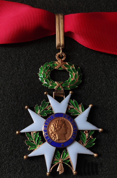 French Legion of Honour – Commander Class Medal (Commandeur) – Pure Silver 🇫🇷 replica