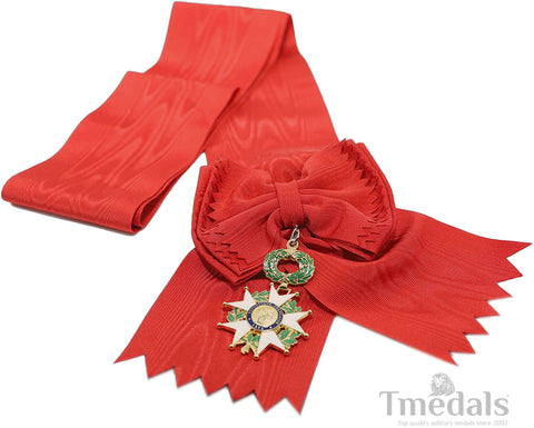 France Legion of Honour Grand Cross Sash Medal Badge Replica – 1870 Design