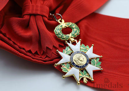 France Legion of Honour Grand Cross Sash Medal Badge Replica – 1870 Design Replica