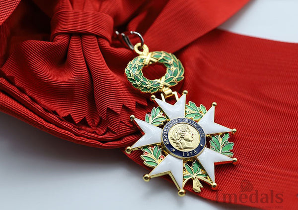 France Legion of Honour Grand Cross Sash Medal Badge Replica – 1870 Design