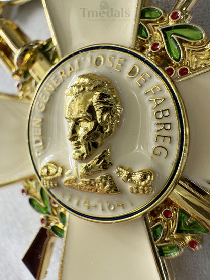 Panama The Orden Nacional José de Fábrega in Box original Order Medal Badge